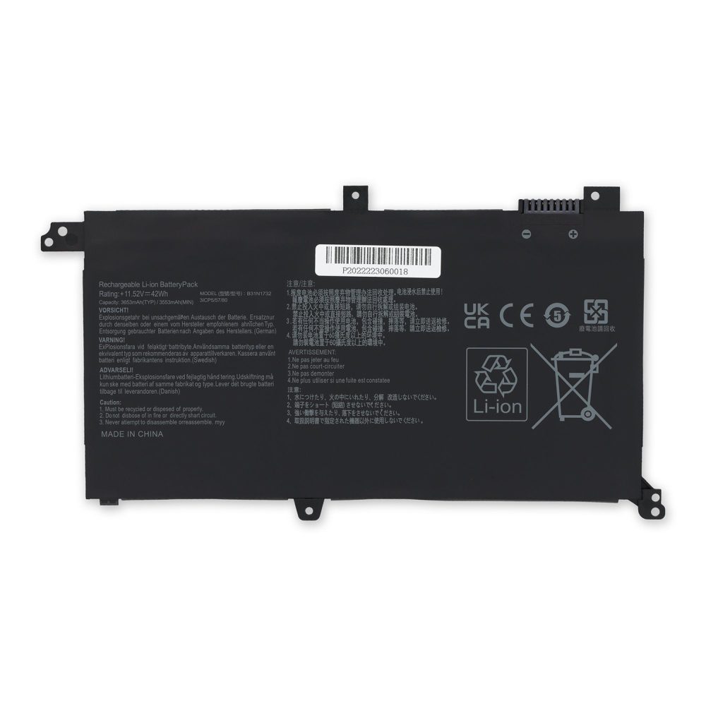 bateria-b31n1732-asus-v430fn-02 Batería B31N1732 Asus - compatible con V430FN