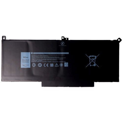 Batería para Dell Latitude 7390 de alta capacidad - modelo batería F3YGT