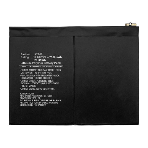 bateria-ipad-air-4-a2288-01 Batería para iPad Air 4ta generación 2020 (compatible con iPad Air 5 y iPad 10ma generación) - modelo batería A2288