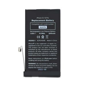 Batería iPhone 12 y iPhone 12 Pro de alta capacidad – repuesto compatible