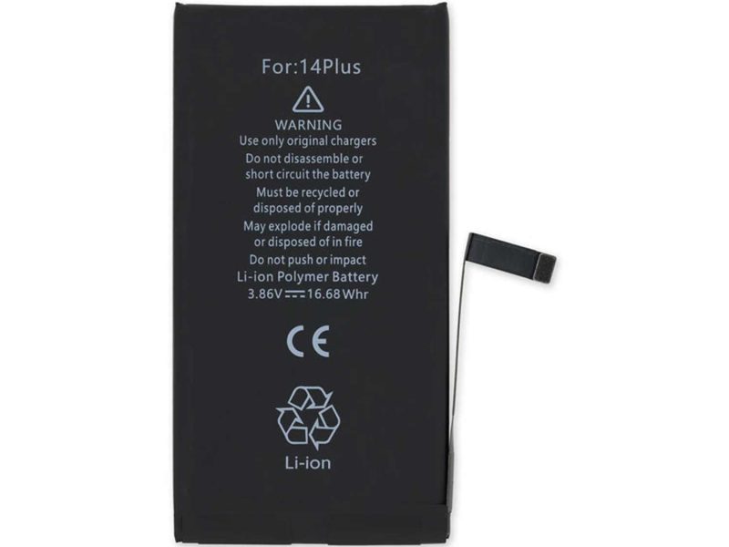 Batería iPhone 14 Plus de alta capacidad – repuesto compatible