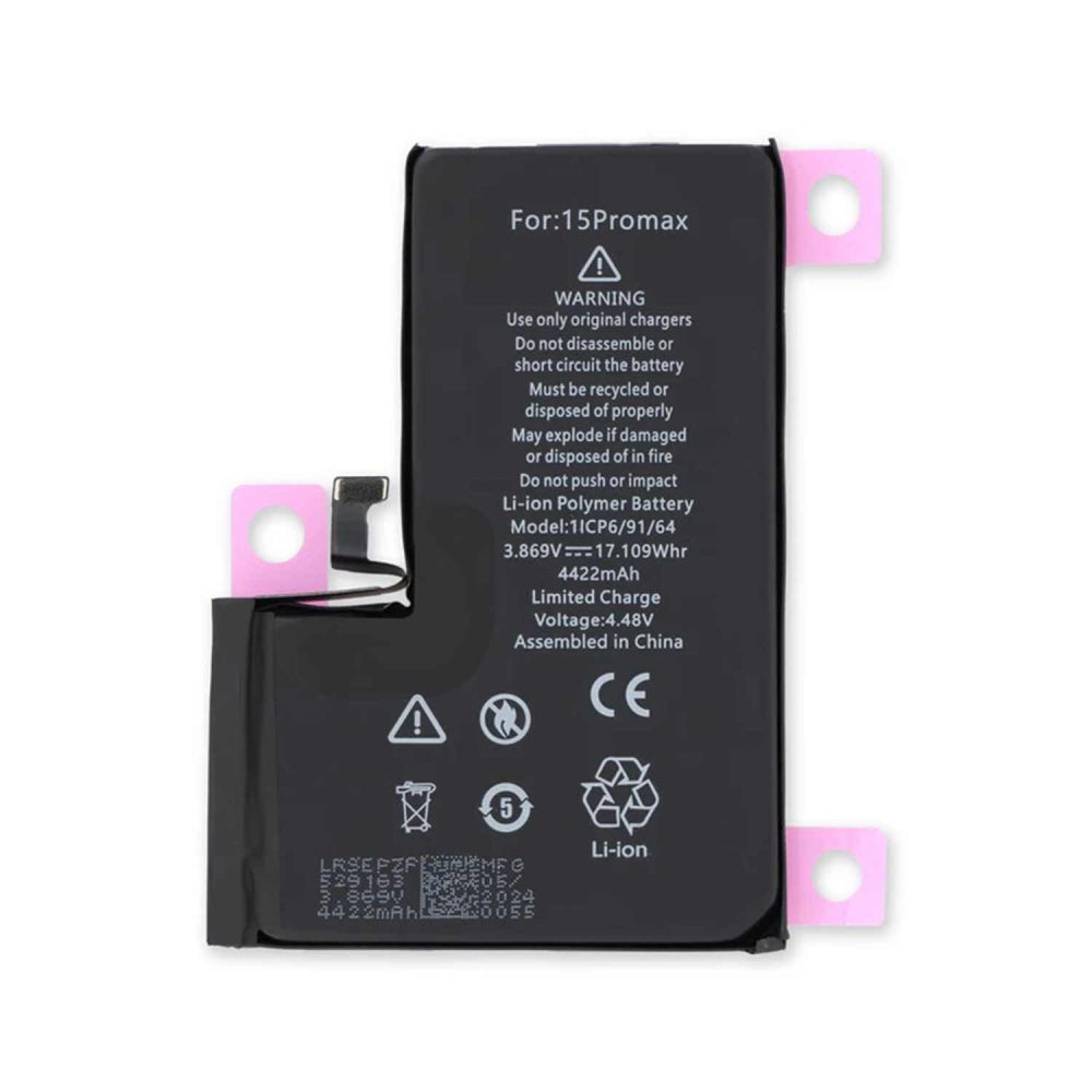 bateria-iphone-15-pro-max-alta-capacidad-01 Batería iPhone 15 Pro Max de alta capacidad – repuesto compatible