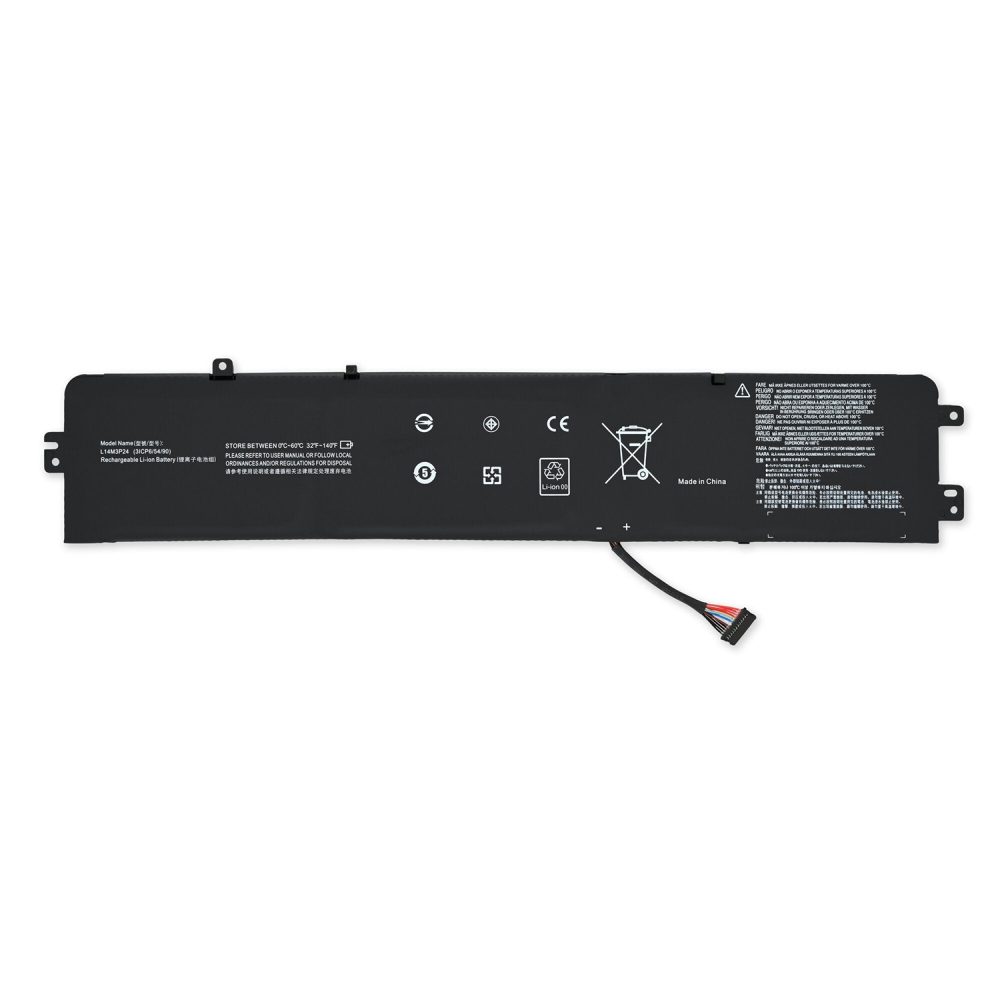 Batería para Lenovo Legion Y520-15IKBA de alta capacidad - modelo batería L14M3P24