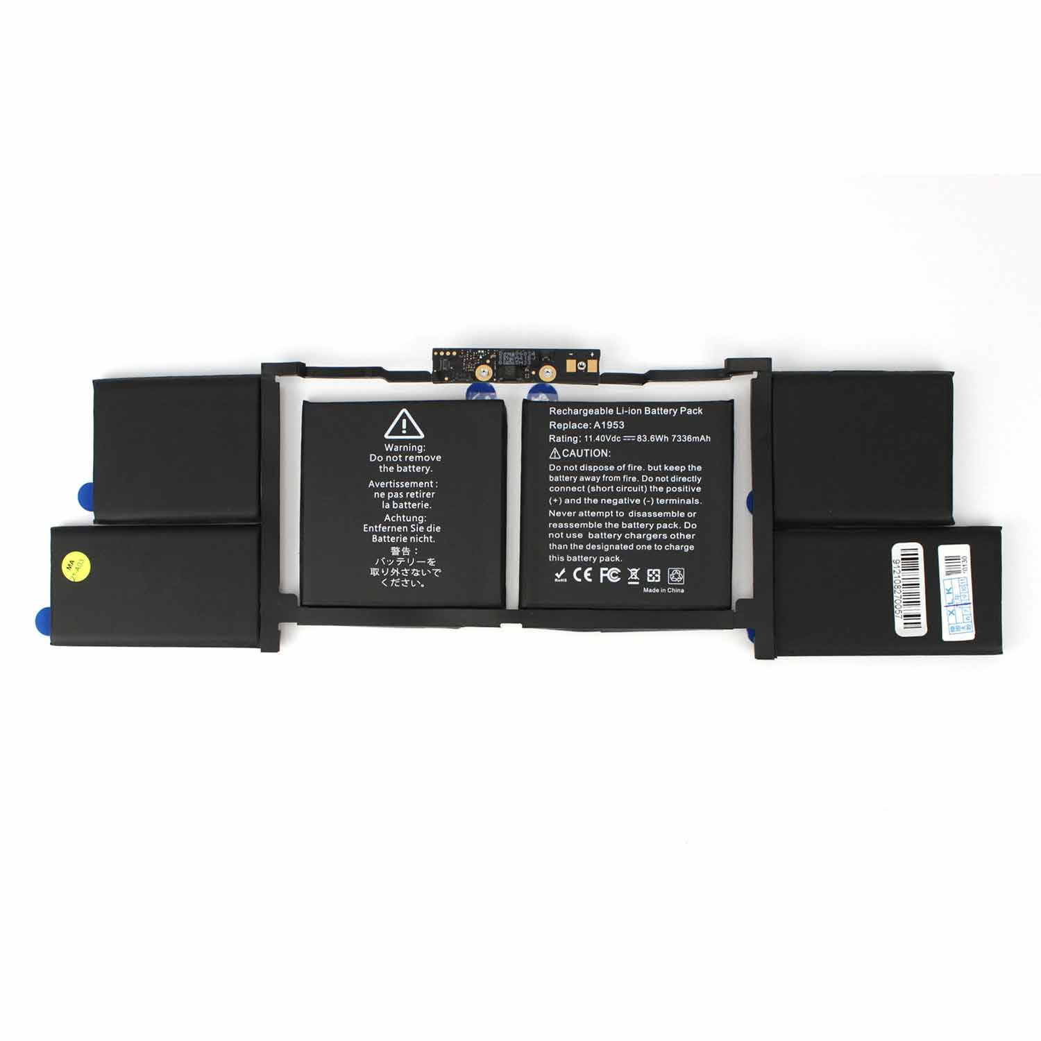 Bateria modelo A1953 Para Macbook Pro 15 A1990 2018 y 2019