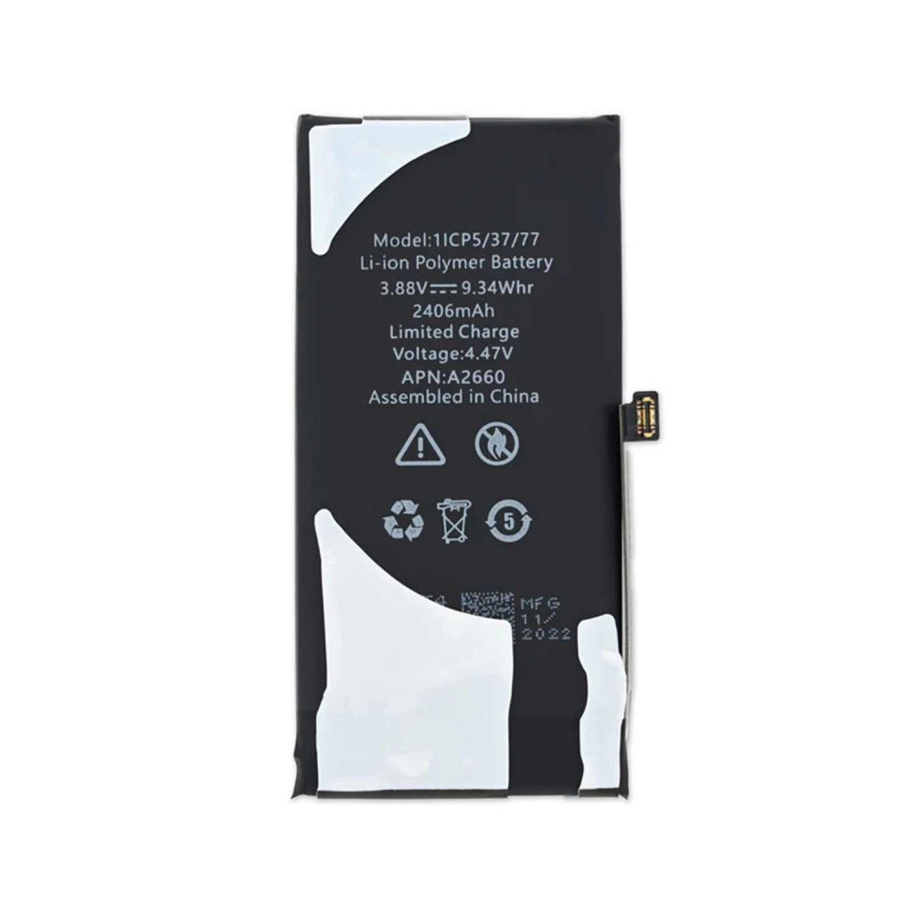 cambiar-bateria-iphone-13-mini-sin-mensaje-alerta-02 Cambiar batería iPhone 13 Mini sin mensaje de alerta en iOS – muestra condición de la batería y estado de salud al 100%